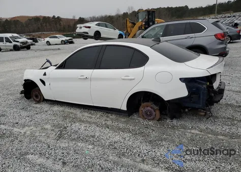 2019 Alfa Romeo Giulia Quadrifoglio из США, поврежденный, VIN ZARFAMEV7K7611582